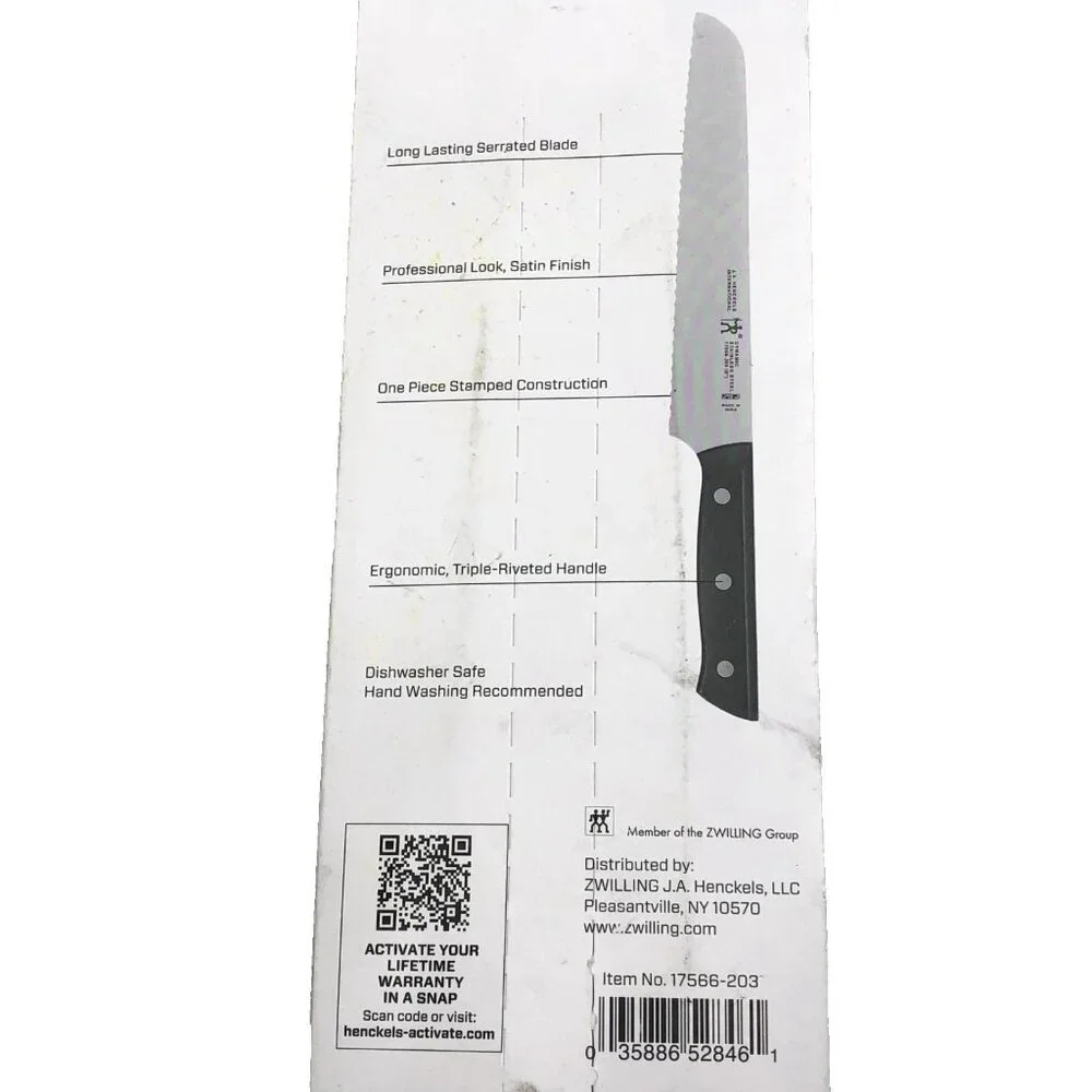 Henckels Dynamic Fine Edge 8-inch Bread Knife NEW 17566-200
